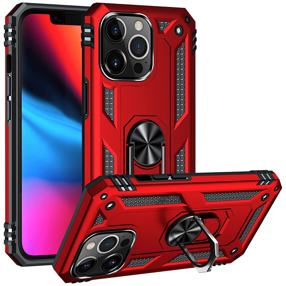 Army Case für Apple iPhone 13 Pro Max in Rot