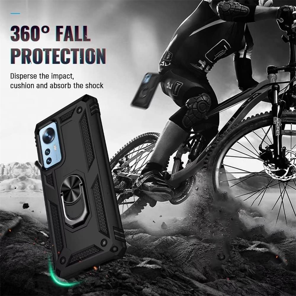 Army Case für Xiaomi 12T / 12T Pro in Schwarz