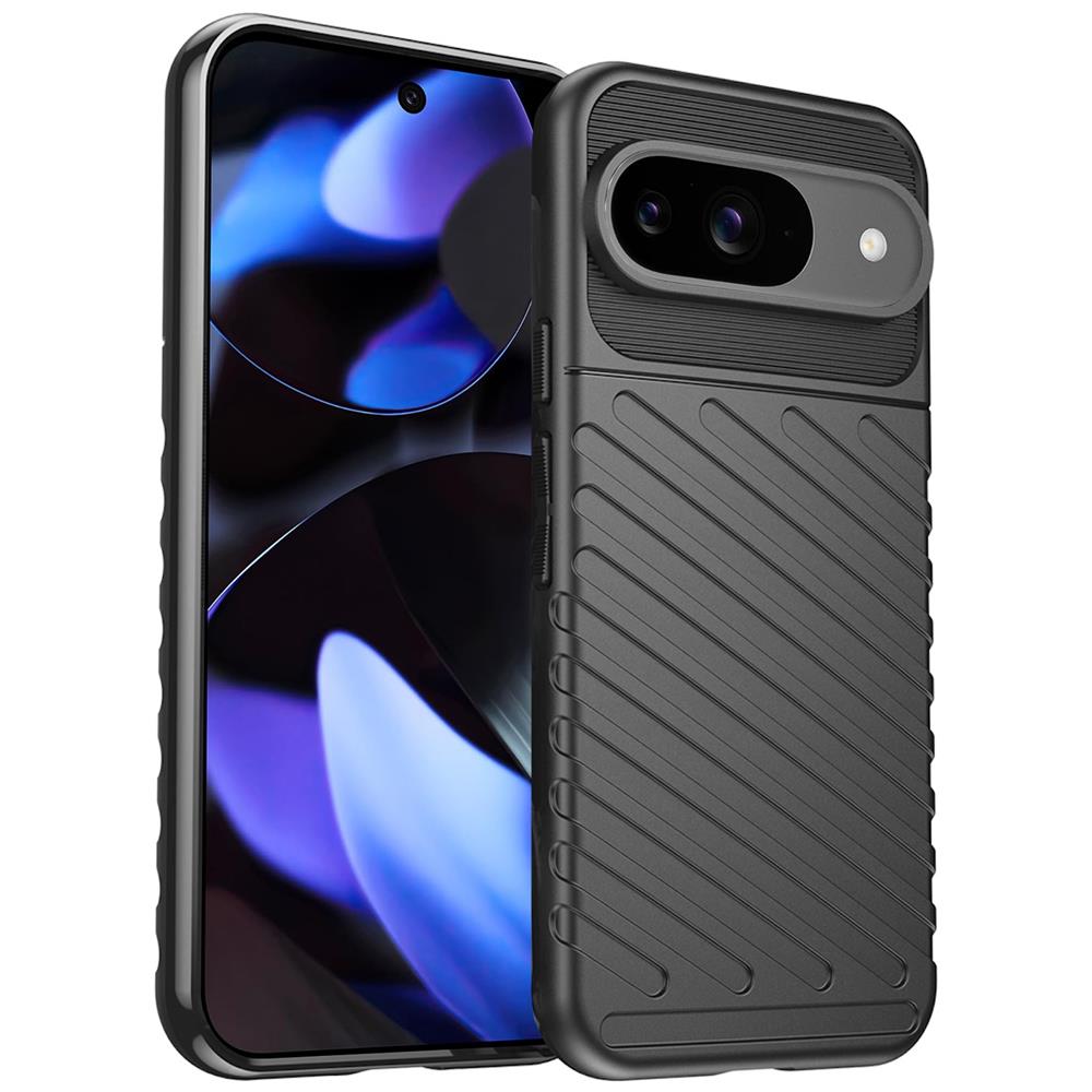 Thunder Case für Google Pixel 9 in Schwarz