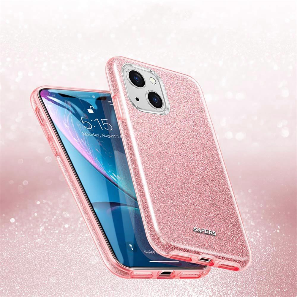 Shiny TPU für Apple iPhone 14 Plus in Rosegold