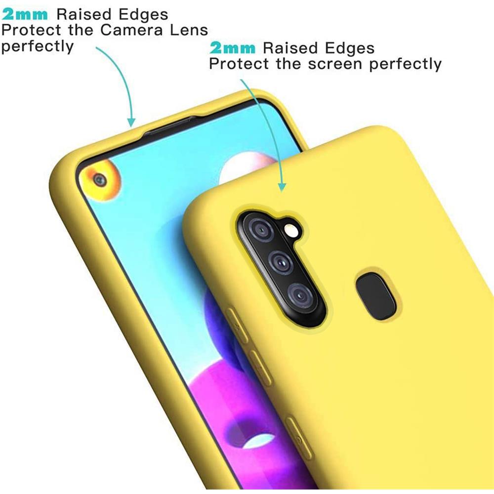 Colour TPU für Samsung Galaxy M11 in Gelb