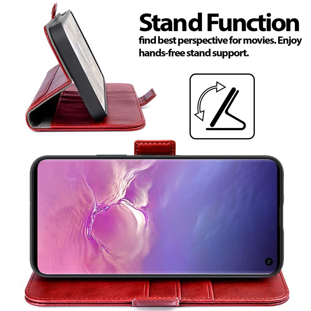 Nathy Wallet für Samsung Galaxy S10e in Rot