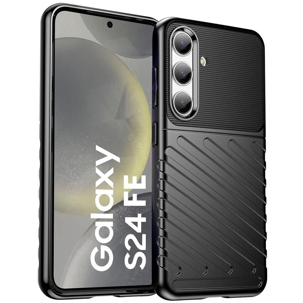Thunder Case für Samsung Galaxy S24 FE in Schwarz