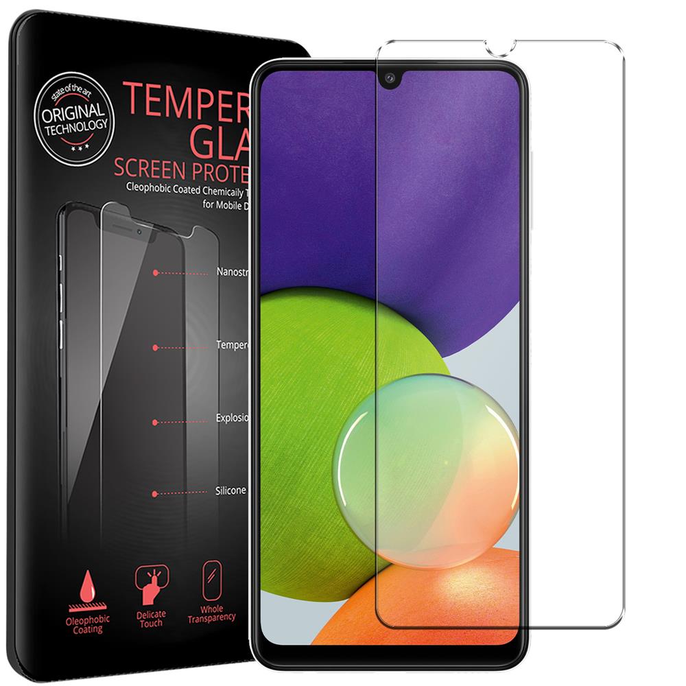 Glas 2in1 für Samsung Galaxy A22 4G / M22