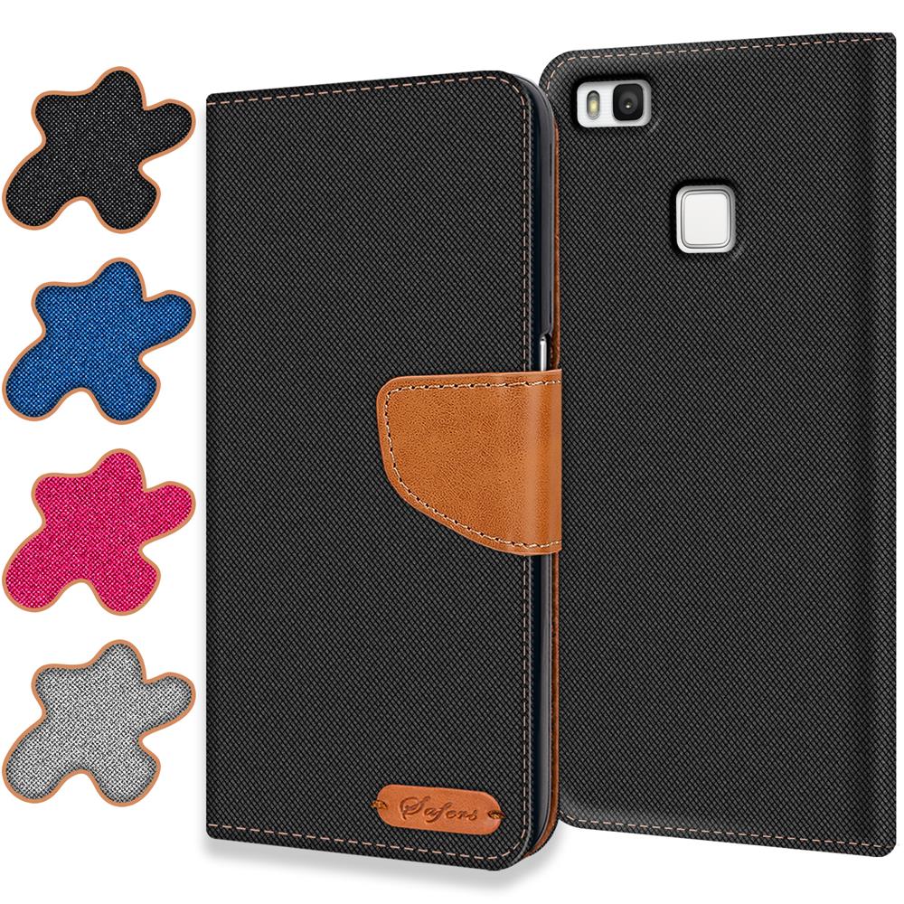 Textil Wallet für Huawei P9 Lite
