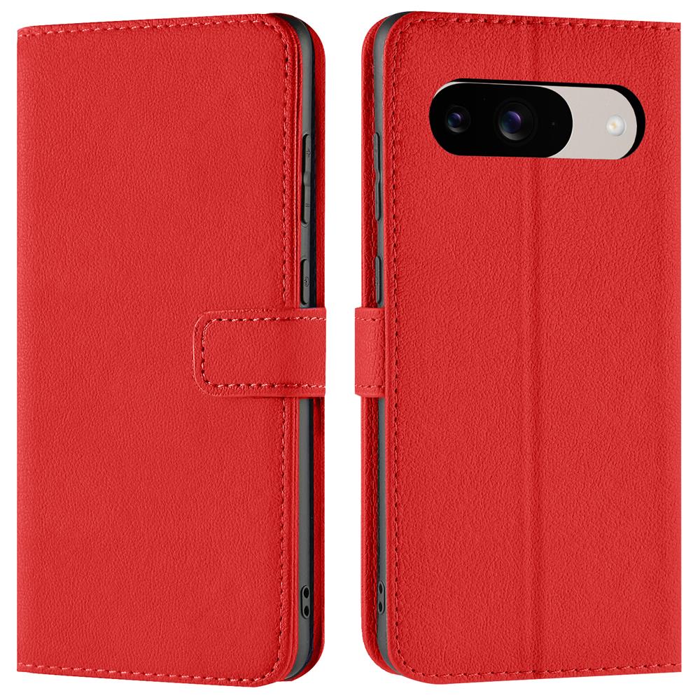 Basic Wallet für Google Pixel 9 in Rot