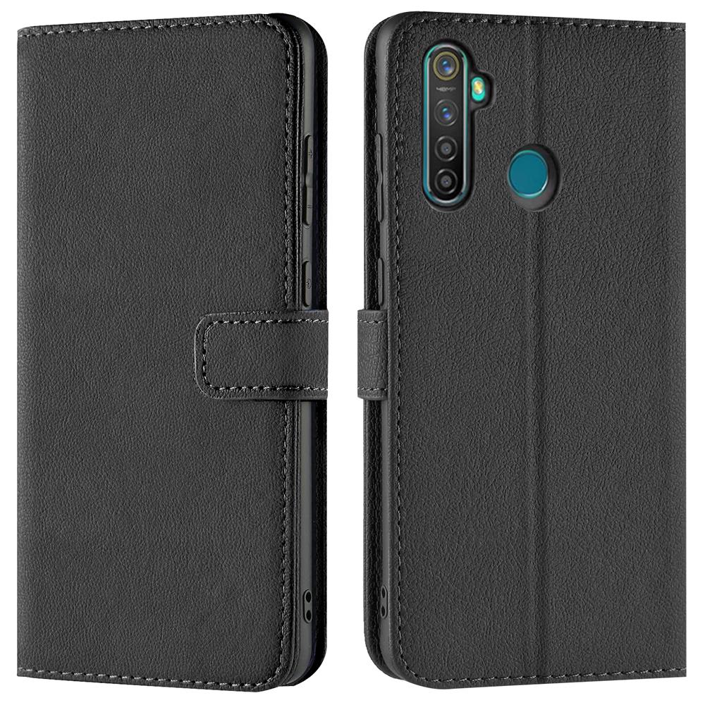 Basic Wallet für Realme 6i in Schwarz