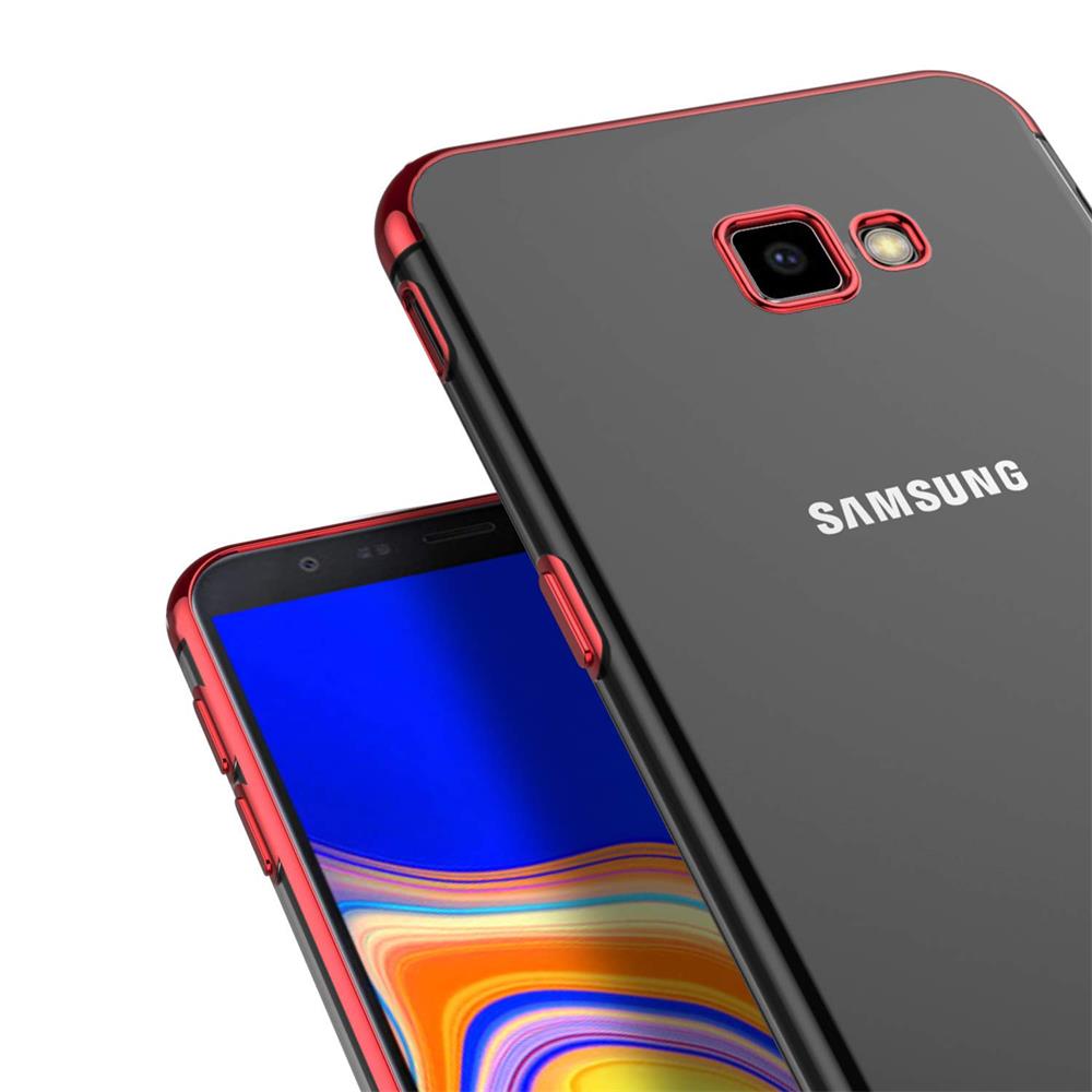 Zero Edge Color für Samsung Galaxy J4 Plus in Rot