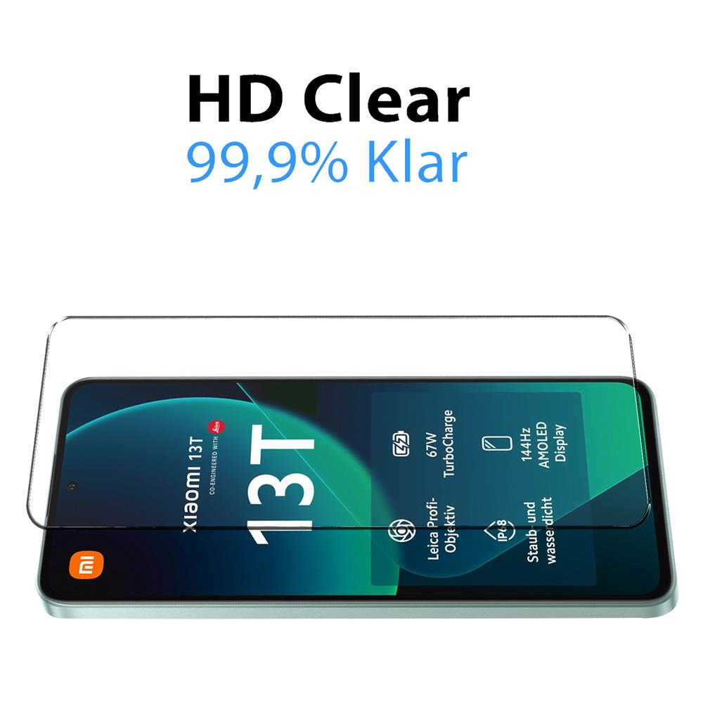 4in1 Glas Set für Xiaomi 13T / 13T Pro