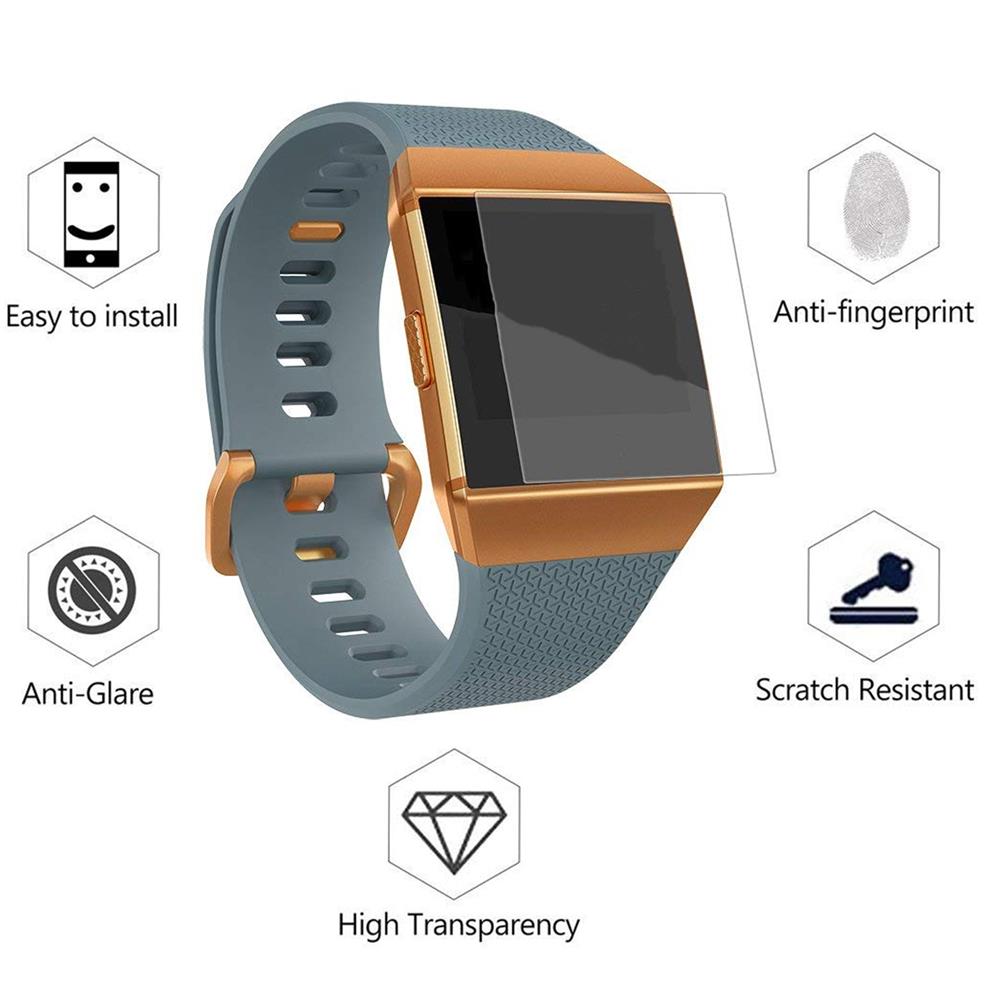 Clear Schutzfolie für Fitbit Ionic im 6er Pack
