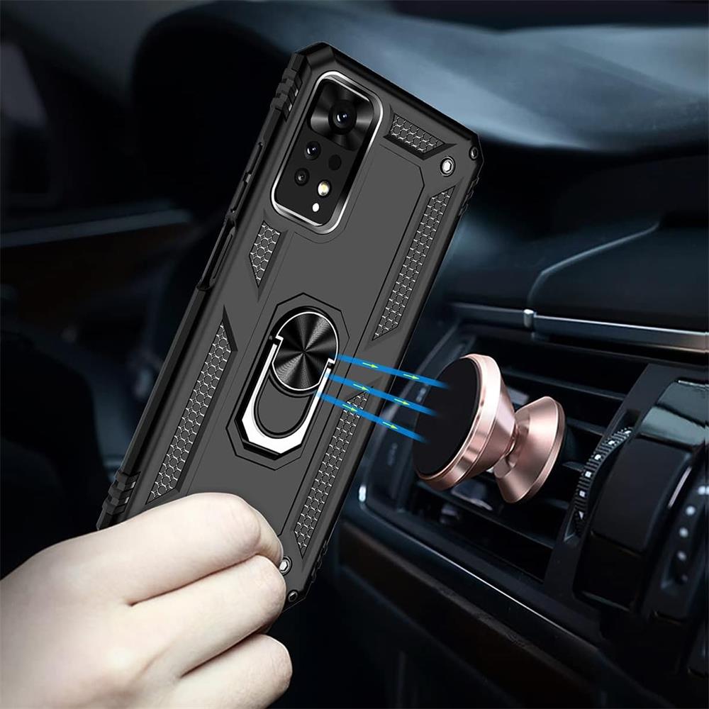 Army Case für Xiaomi Redmi Note 11 Pro / Pro 5G in Schwarz