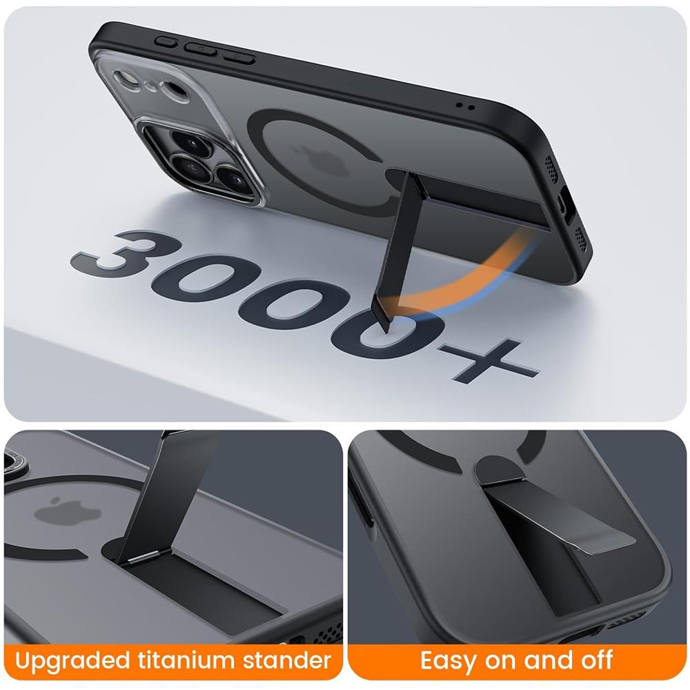 Kickstand TPU für Apple iPhone Air (2025) in Schwarz