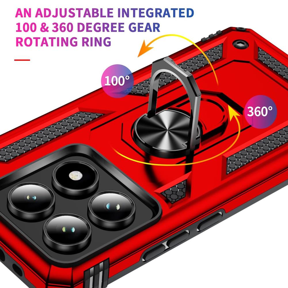 Army Case für Xiaomi 14T Pro in Rot