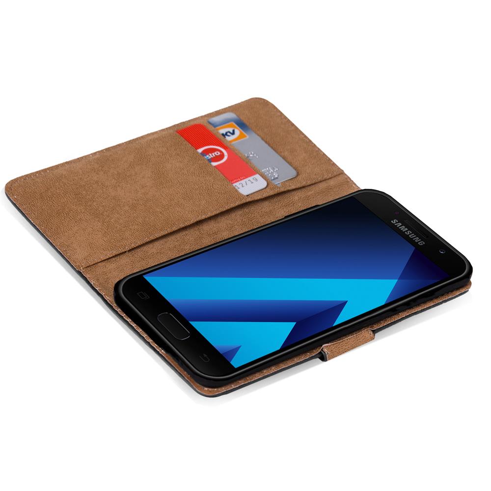 Basic Wallet für Samsung Galaxy A5 2017 (A520) in Schwarz