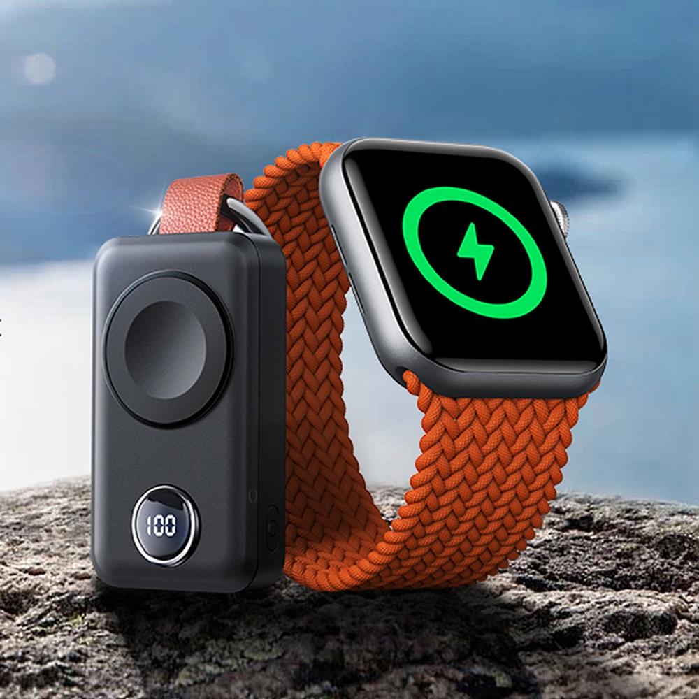 Power Bank - Joyroom - Apple Watch JR-WQW01 - 2000 in Schwarz