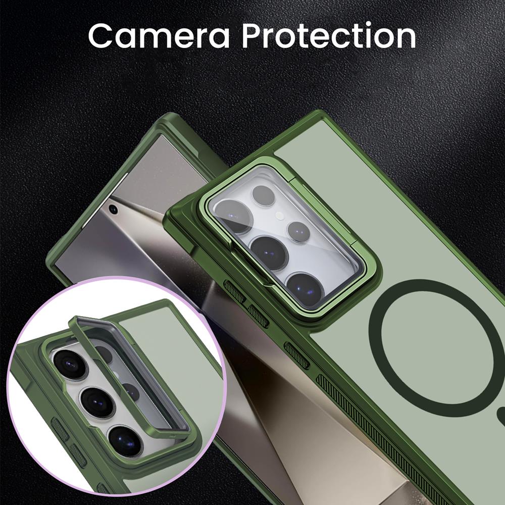 Colour Magsafe für Samsung Galaxy S24 Ultra in Grün