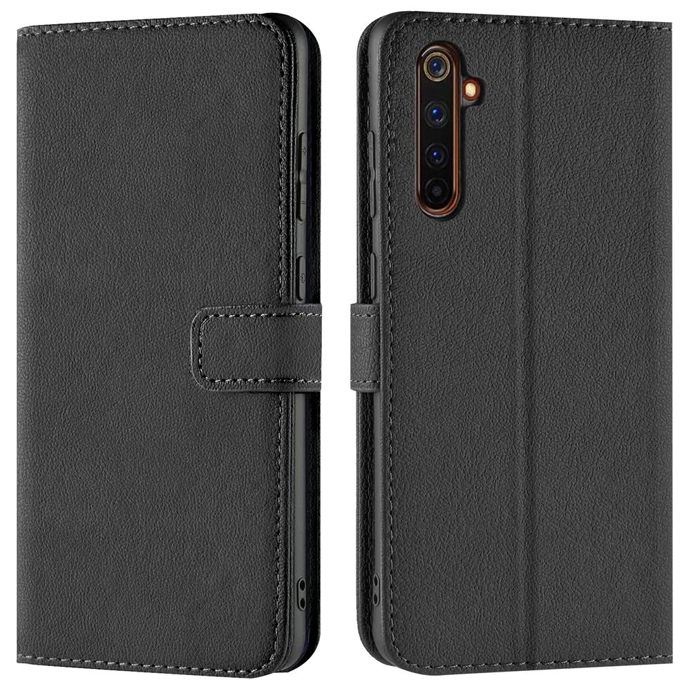 Basic Wallet für Realme X50 Pro in Schwarz