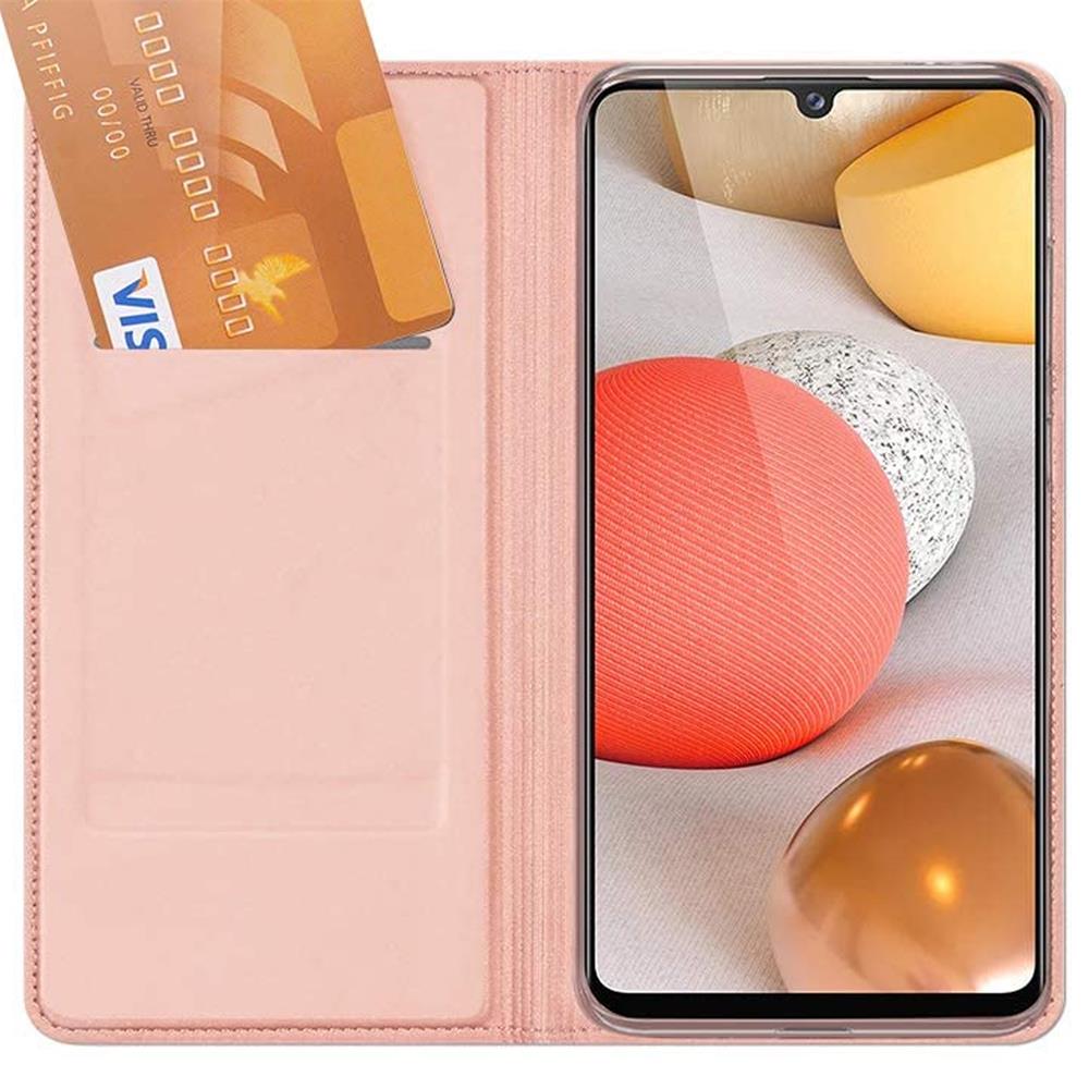 Electroplated Flip für Samsung Galaxy A42 5G in Rosegold