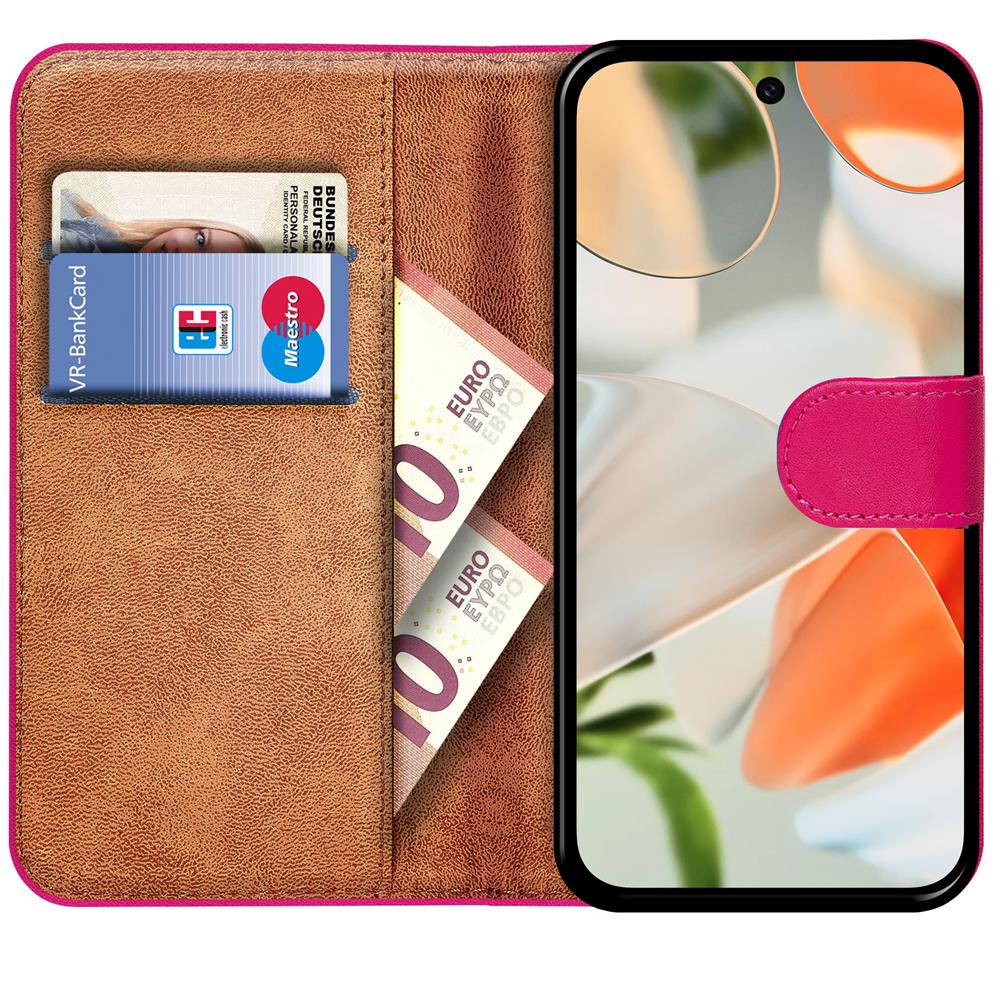 Basic Wallet für Google Pixel 9 in Pink