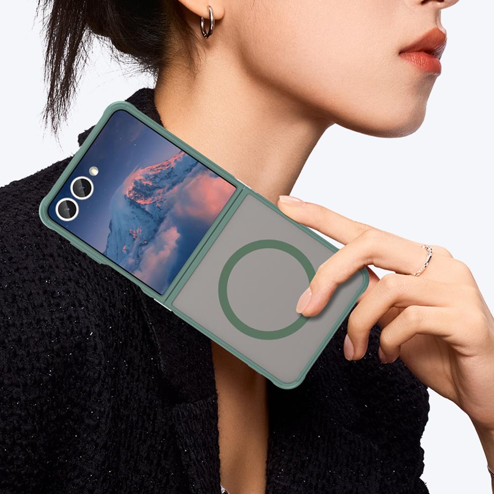 Zoya TPU für Samsung Galaxy Z Flip 7 in Grün