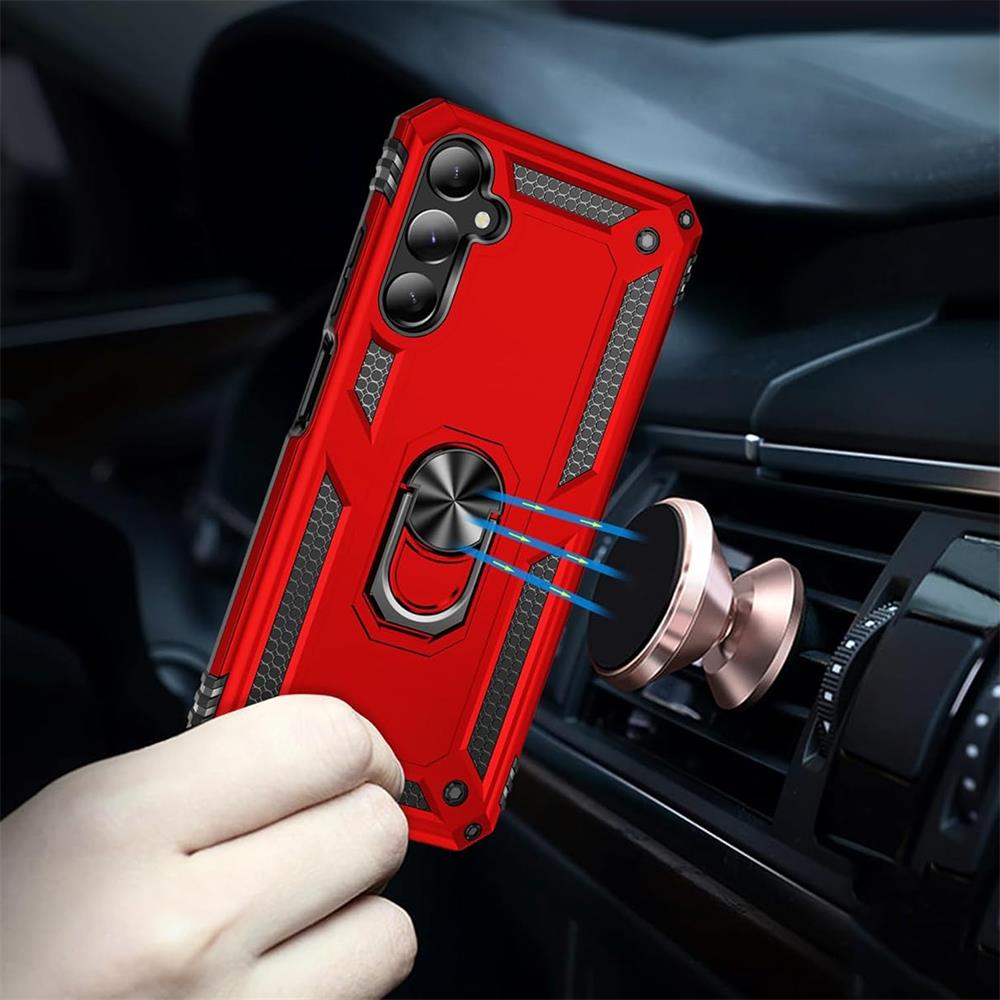 Army Case für Samsung Galaxy A25 5G in Rot