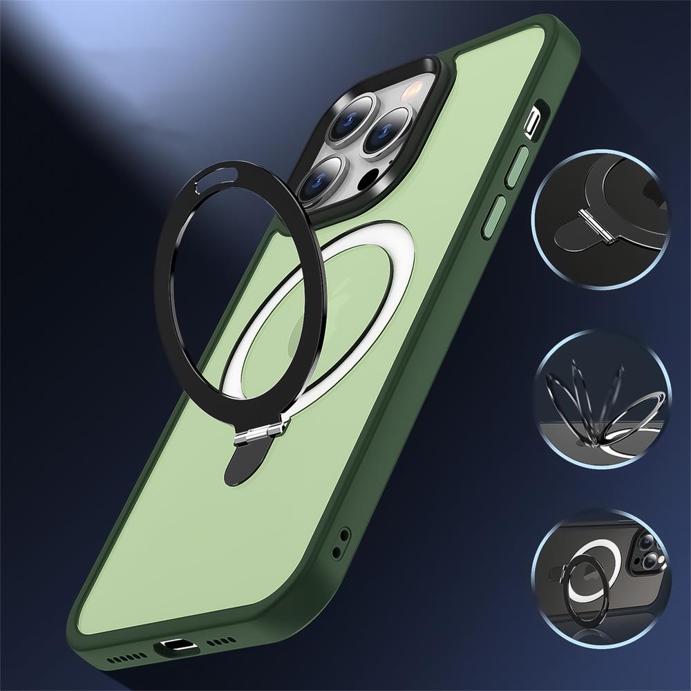 Skin MagSafe für Apple iPhone 15 Pro Max in Grün