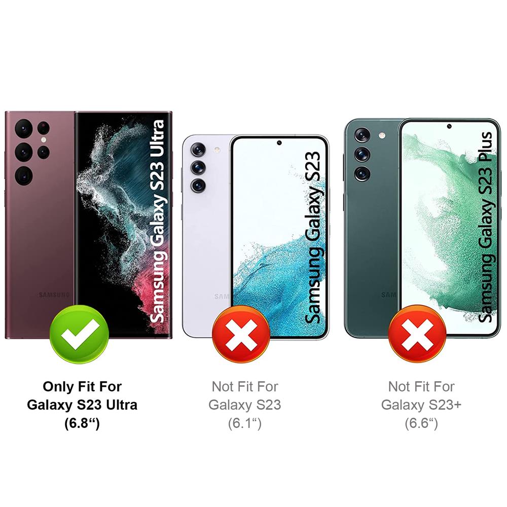 Magnetic 2.0 für Samsung Galaxy S23 Ultra in Schwarz