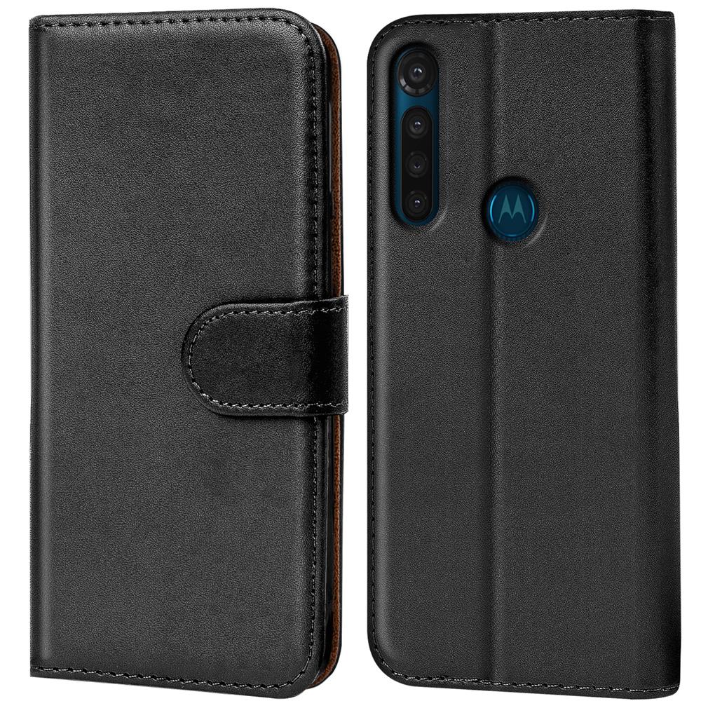 Basic Wallet für Motorola Moto G8 Power in Schwarz