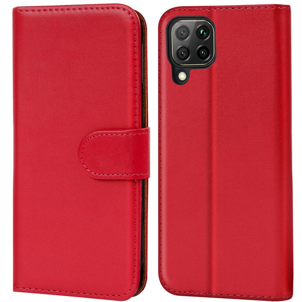 Basic Wallet für Huawei P40 Lite in Rot