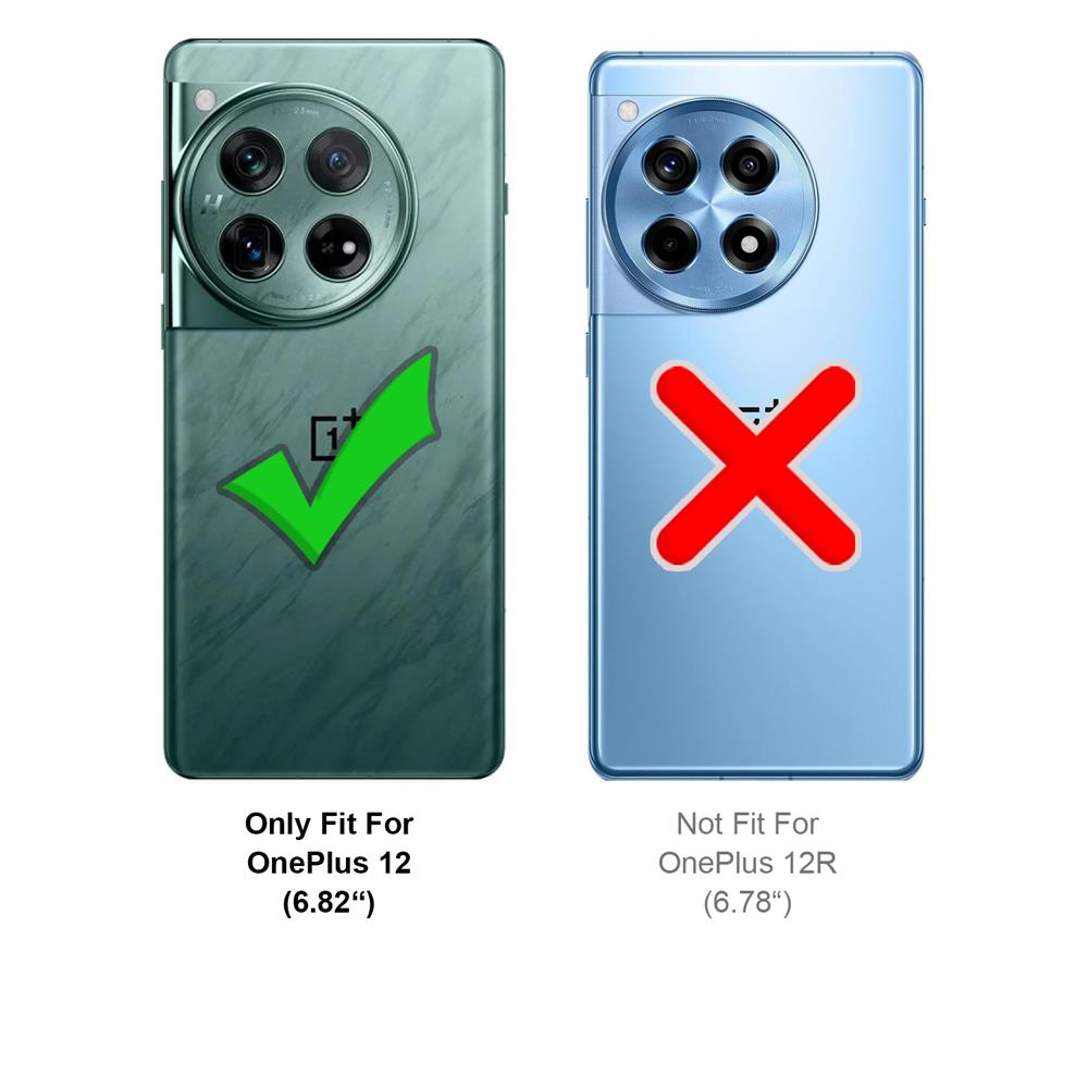 Basic Wallet für OnePlus 12 in Schwarz