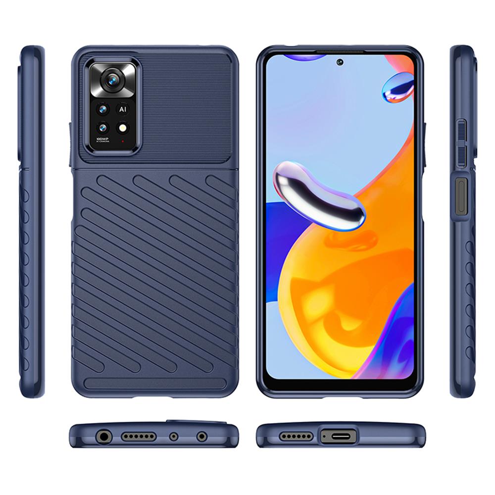 Thunder Case für Xiaomi Redmi Note 11 Pro / Pro 5G in Blau
