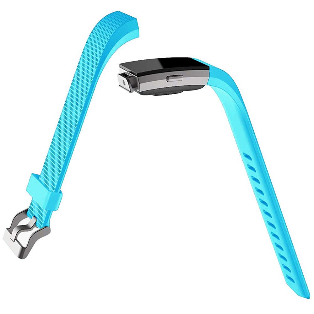 Fitnessarmband TPU für Fitbit Charge 2 - Größe S in Hellblau