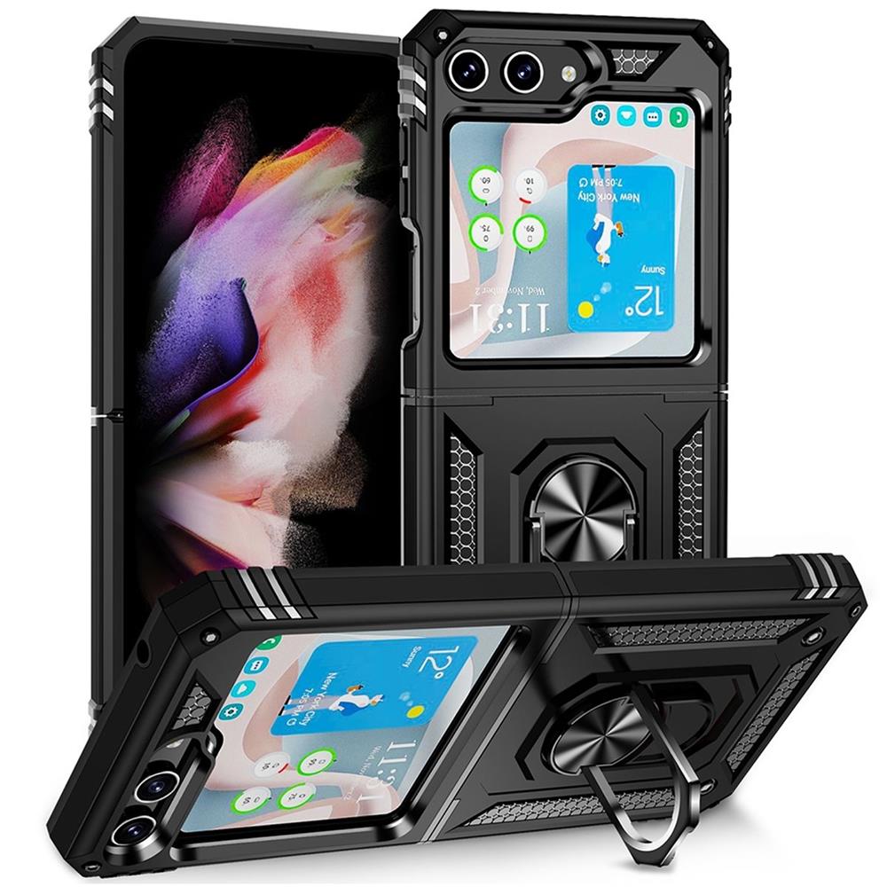 Army Case für Samsung Galaxy Z Flip 6 in Schwarz