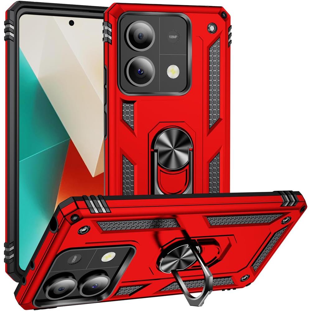 Army Case für Xiaomi Redmi Note 13 5G in Rot