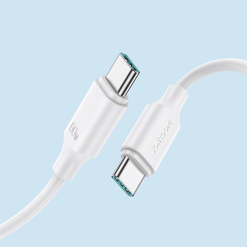 Joyroom USB Kabel - USB C auf USB C - 1M in Weiss