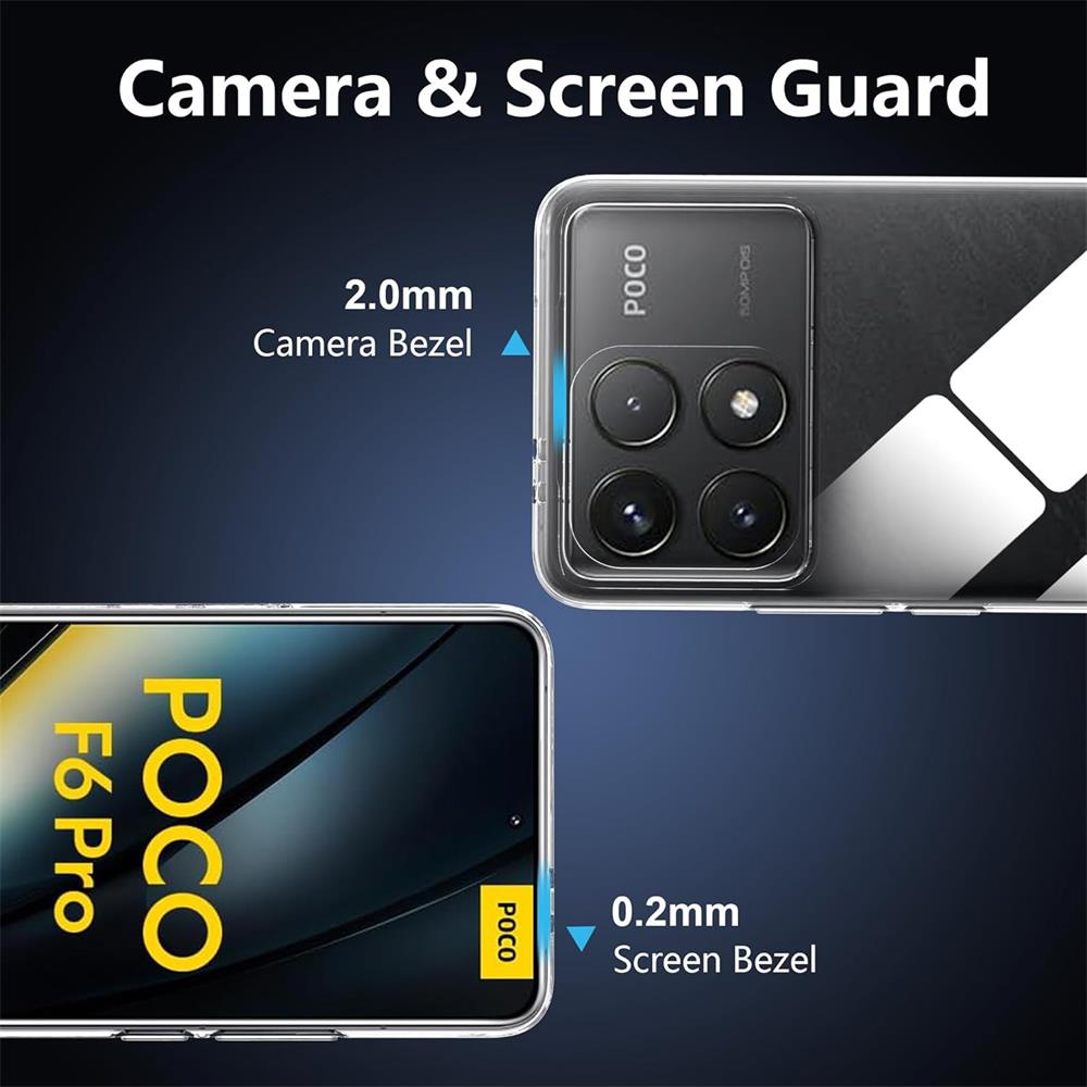 Zero für Xiaomi Poco F6 Pro in Transparent