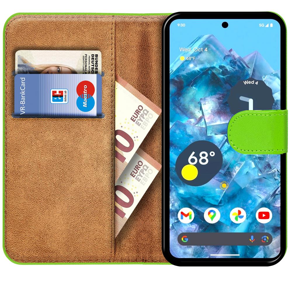 Basic Wallet für Google Pixel 8a in Grün
