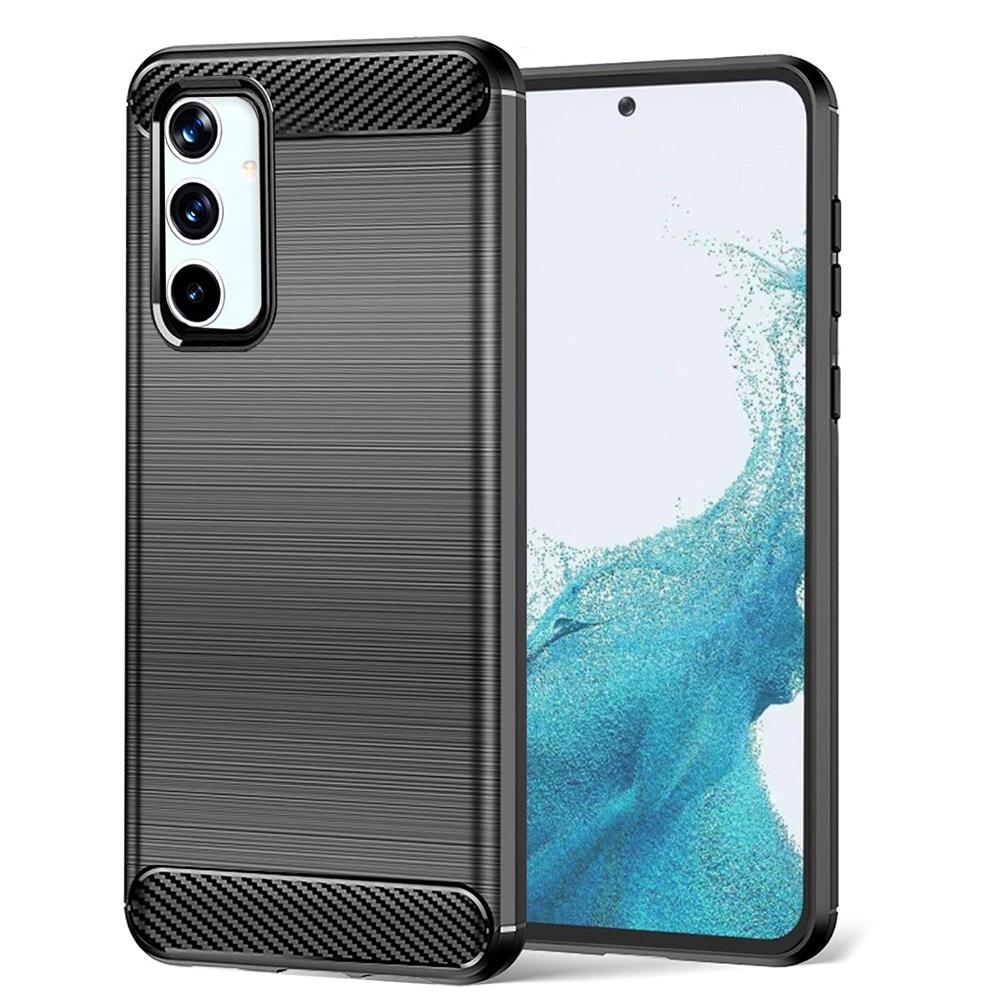 Carbon Brush TPU für Samsung Galaxy A54 5G in Schwarz