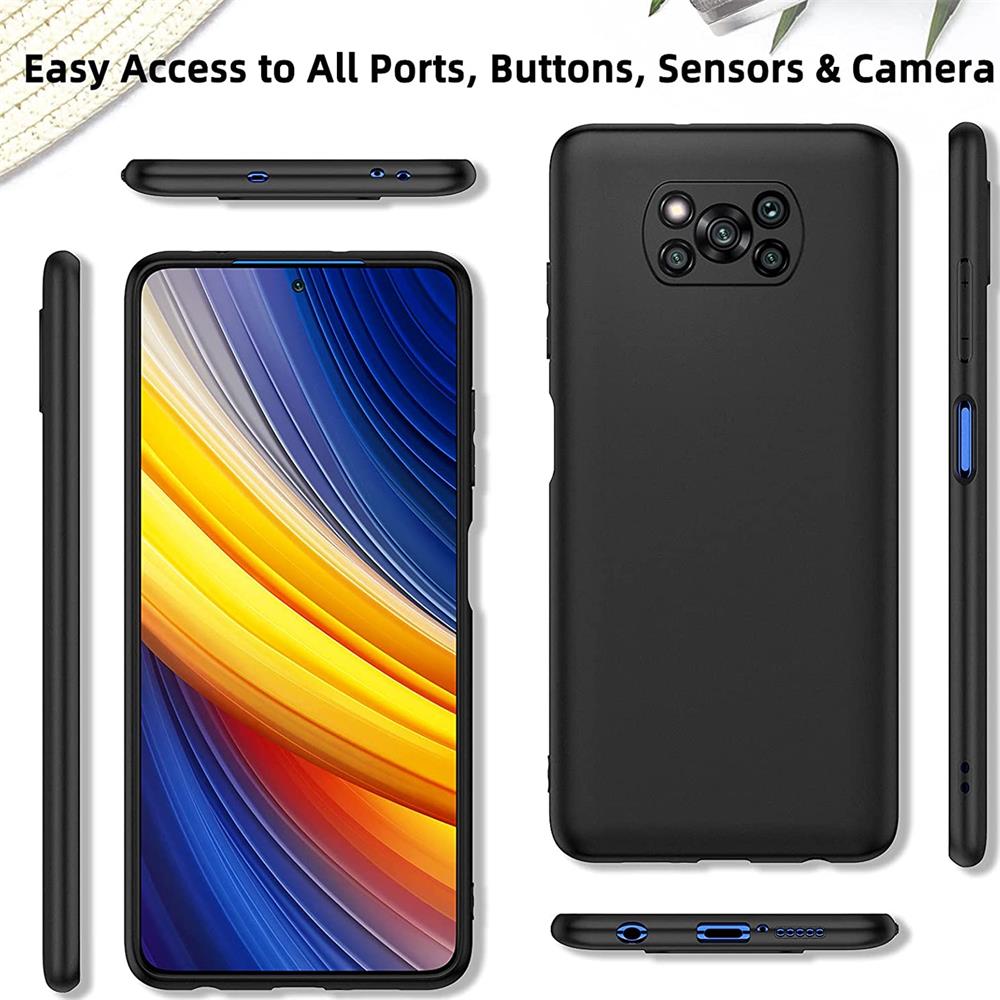 Classic TPU für Xiaomi Poco X3 / X3 Pro in Schwarz