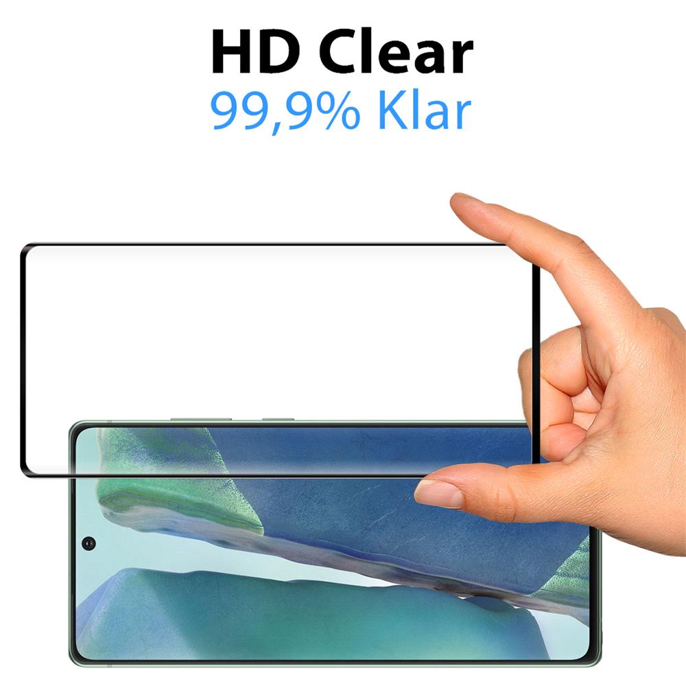 Fullscreen Glas für Samsung Galaxy Note 20