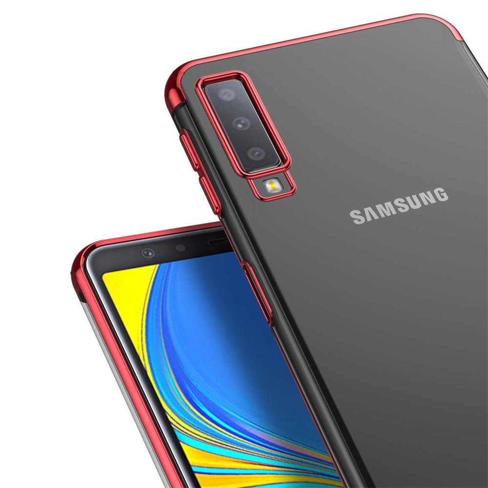 Zero Edge Color für Samsung Galaxy A70 / A70s in Rot