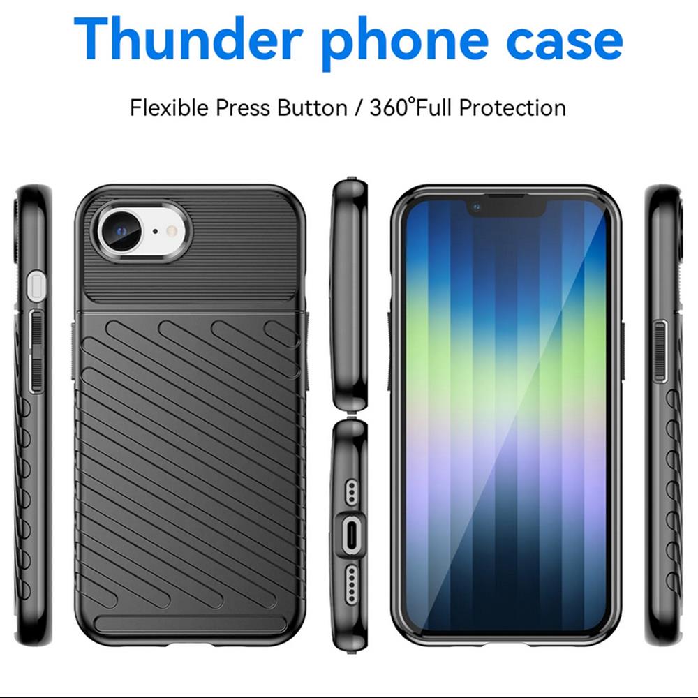 Thunder Case für Apple iPhone 17e in Schwarz