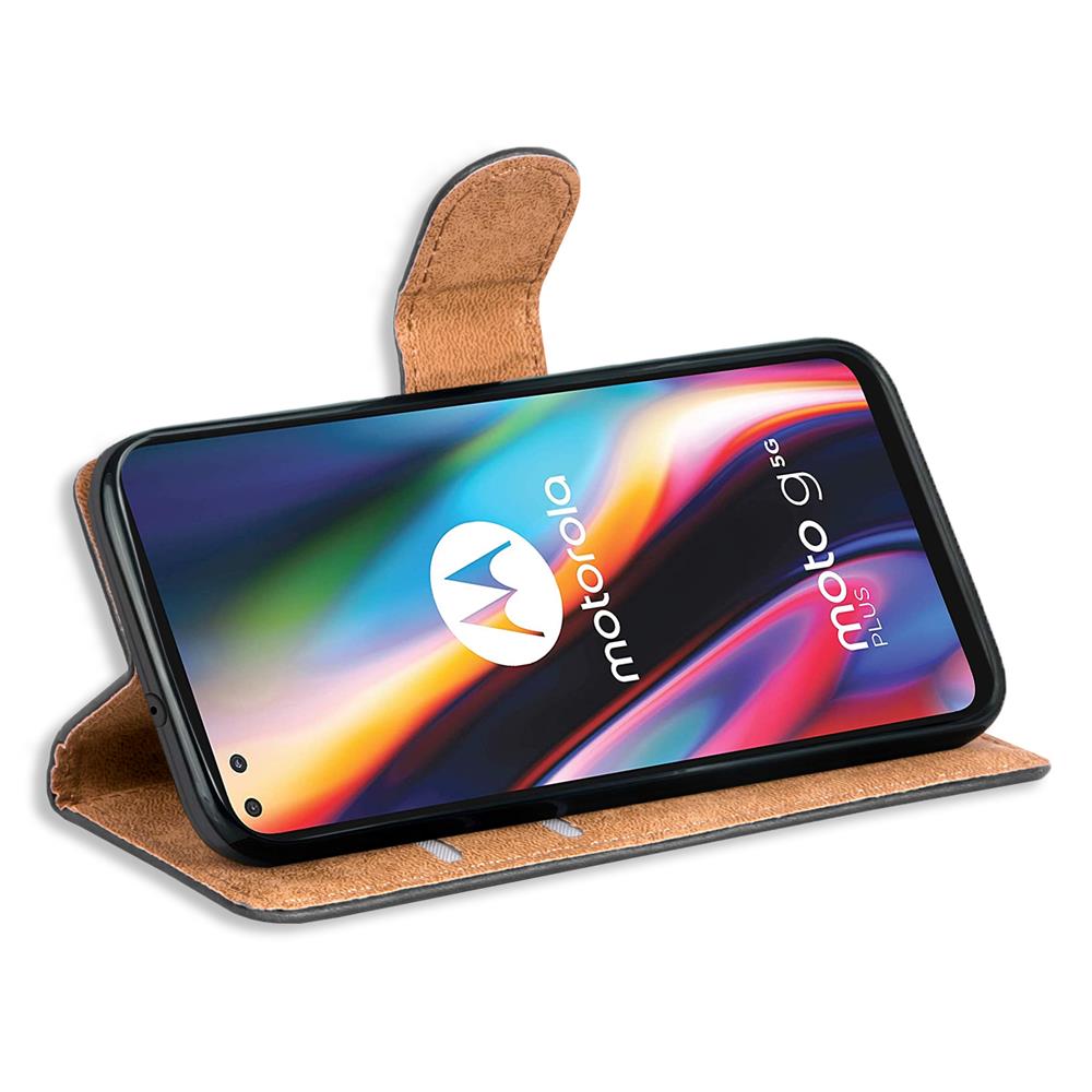 Basic Wallet für Motorola Moto G 5G Plus in Schwarz
