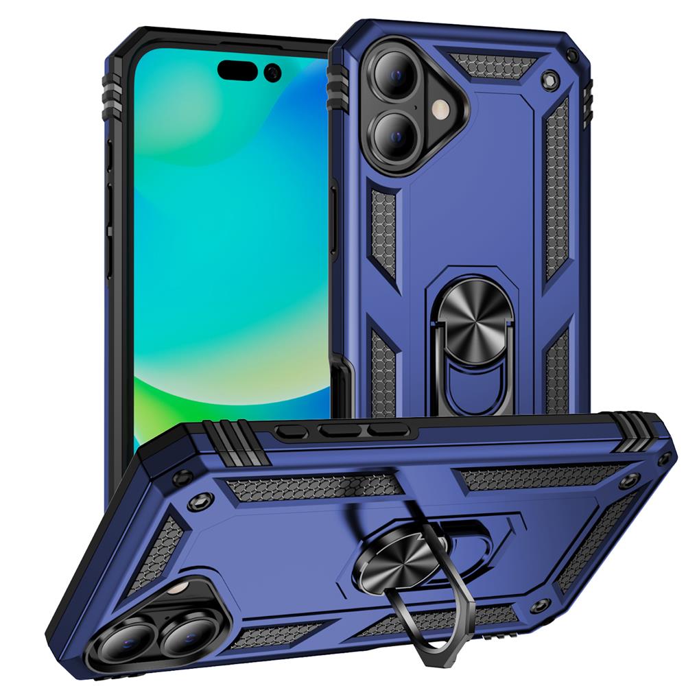 Army Case für Apple iPhone 16 Plus in Blau