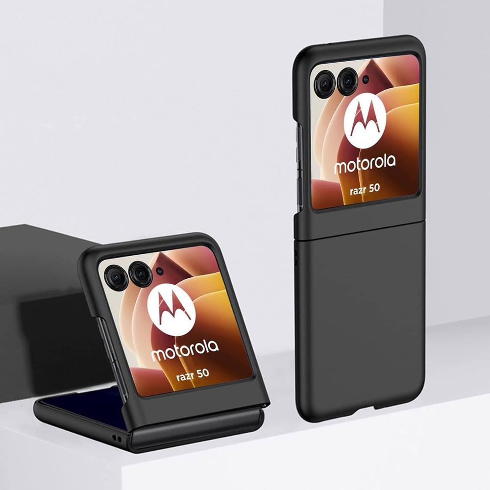 Classic TPU für Motorola Razr 50 in Schwarz