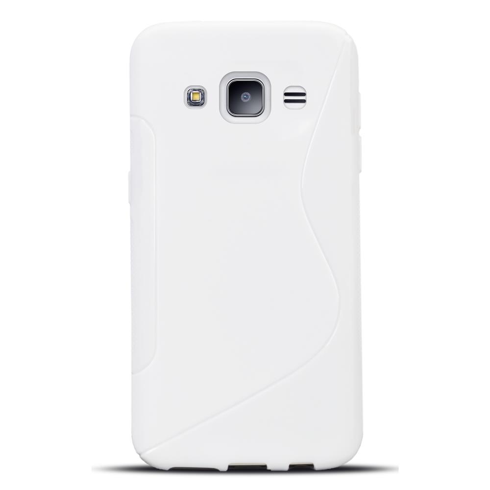 S-Line für Samsung Galaxy J1 2016 in Weiss