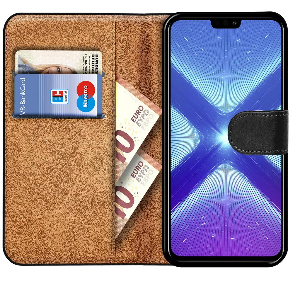 Basic Wallet für Honor 8X in Schwarz