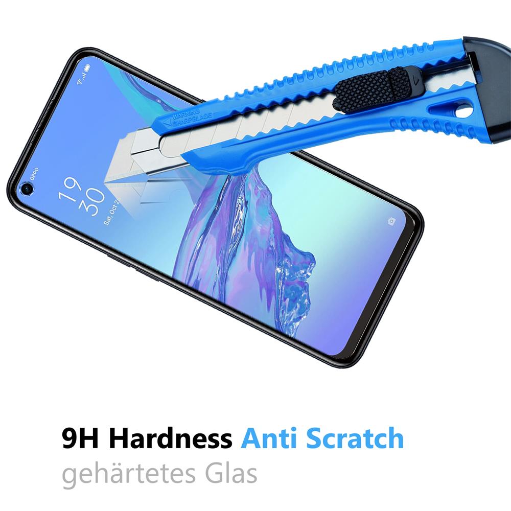 4in1 Glas Set für OPPO A53 / A53s