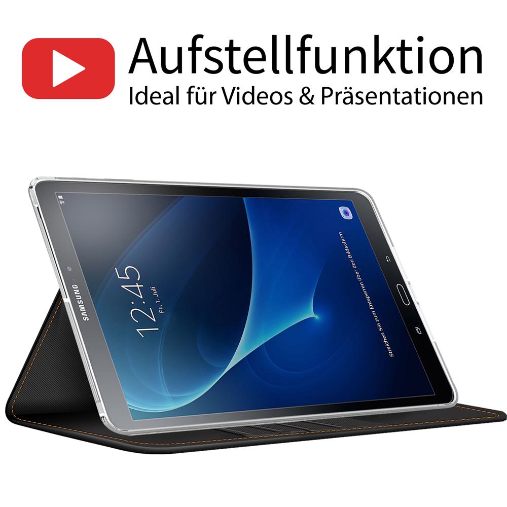 Texture Case für Samsung Galaxy Tab A 10.1 2016 T580 in Grau