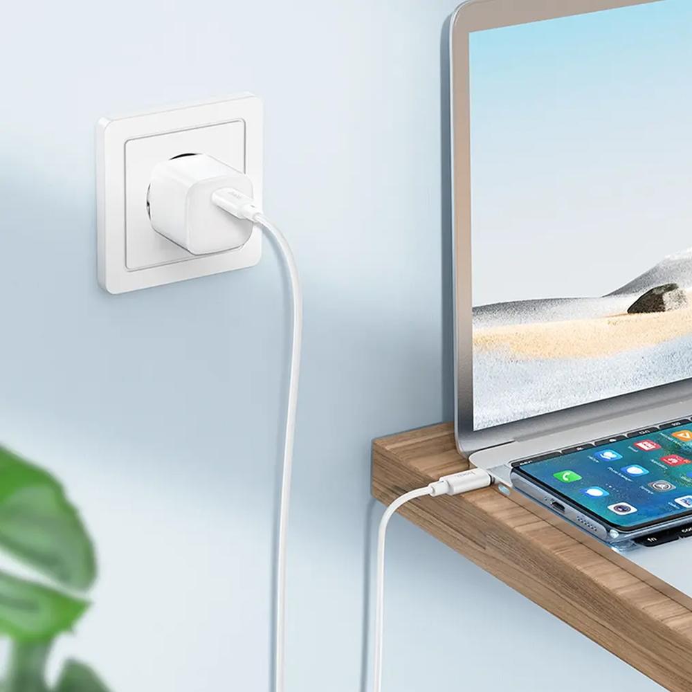 Hoco USB Kabel - X88 Typ C auf Typ C in Weiss